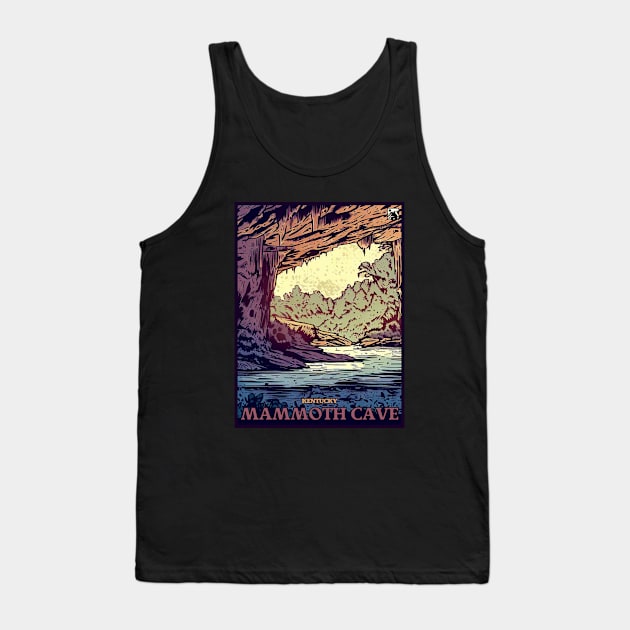 Mammoth Cave, Kentucky Tank Top by cloudlanddesigns